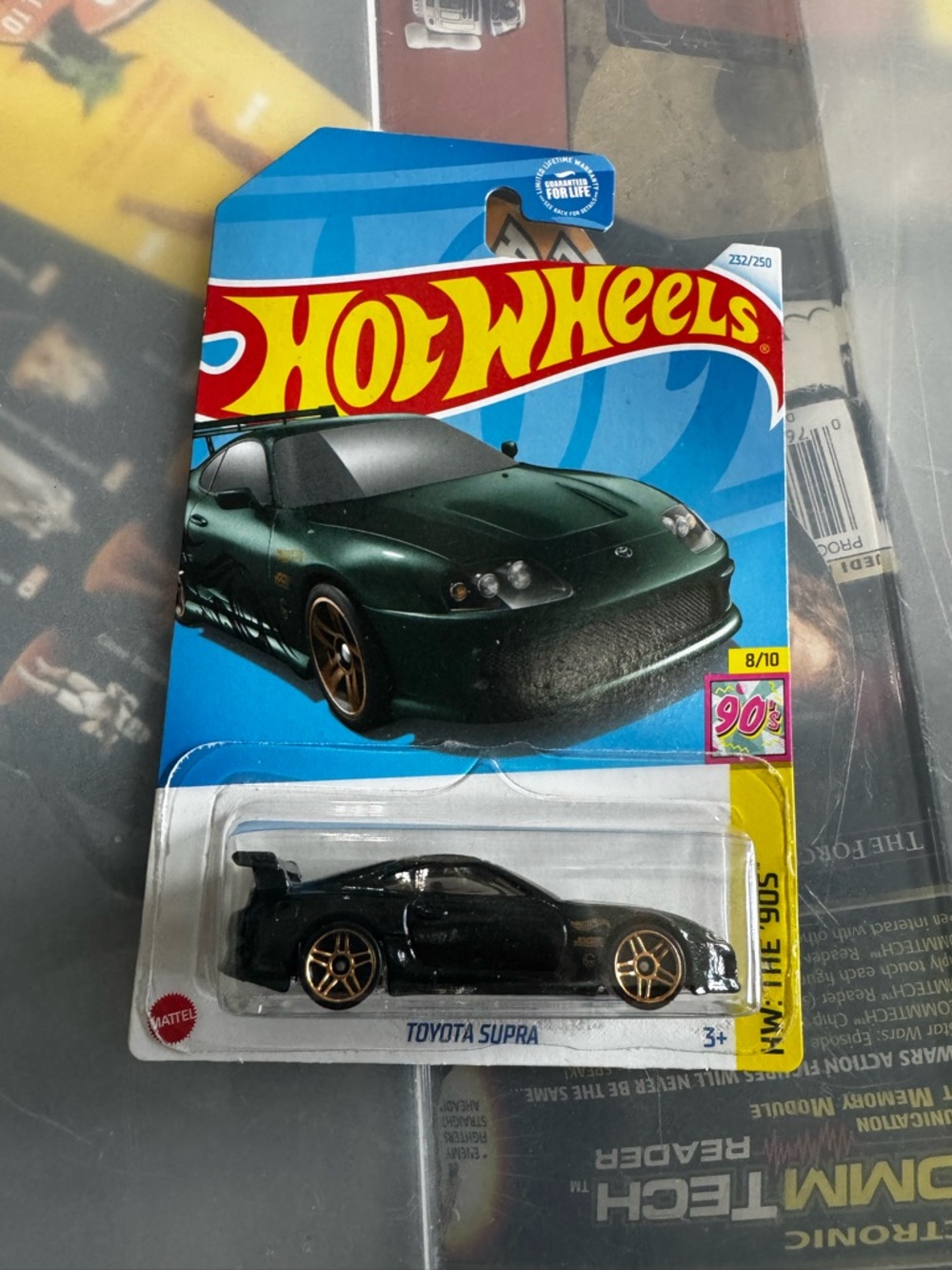 Toyota Supra Kids Toy Car - green